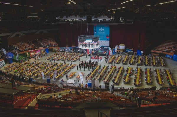 Już po raz ósmy katowicki Spodek wypełnił się pasjonatami szachów. zdjęcie organizatora /INTERIA.PL