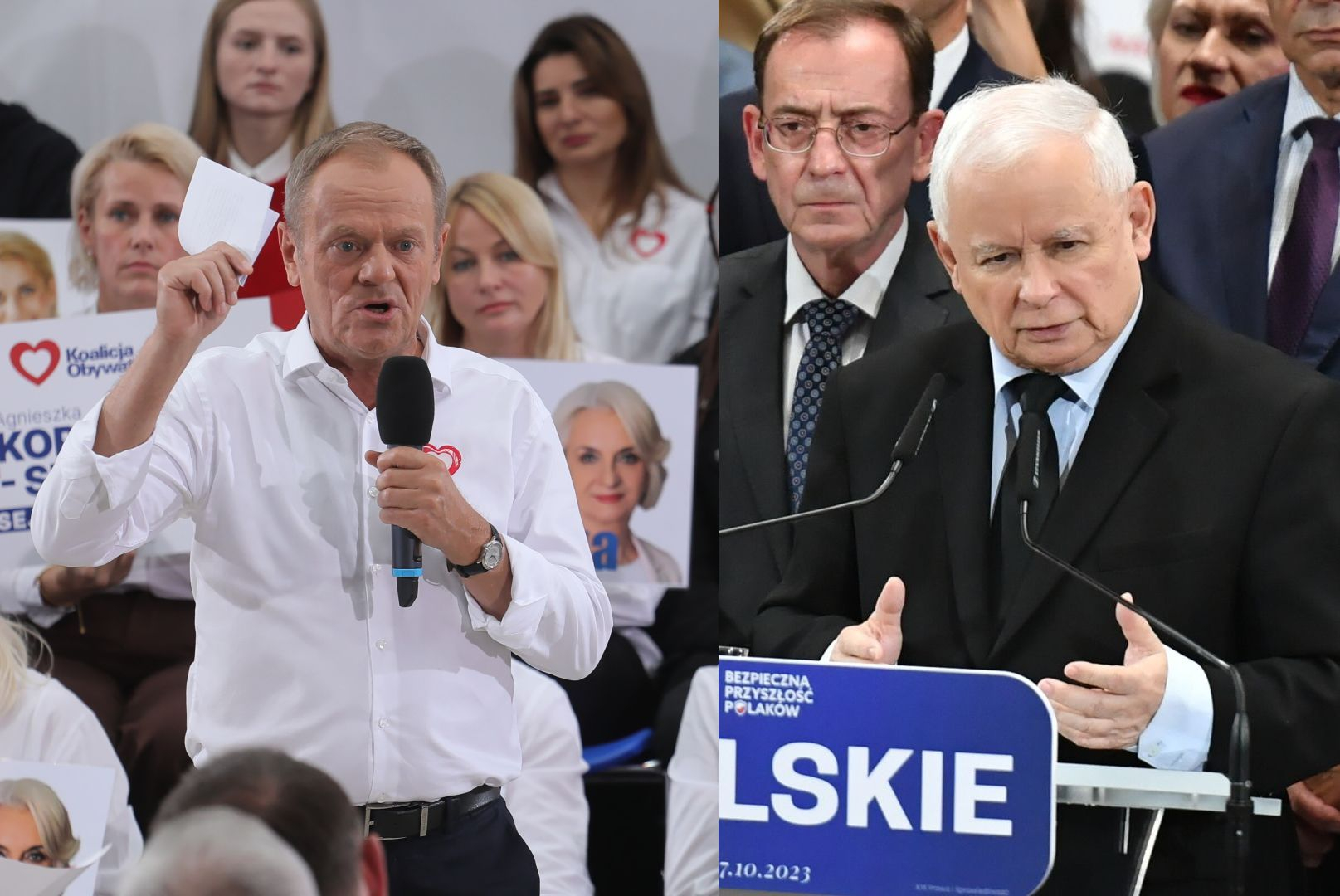 Sondaż: Tusk i Kaczyński powinni odejść na emeryturę? Polacy: Zwłaszcza jeden z nich - INFBusiness