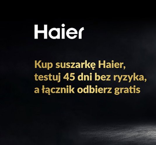 Pielęgnuj ubrania i skorzystaj z nowej promocji suszarek Haier - INFBusiness