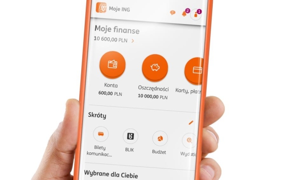 Zmiany w aplikacji ING. Zobacz, jak będzie wyglądać - INFBusiness