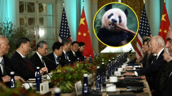 Prezydenci Chin i USA spotkali się w Stanach Zjednoczonych /BRENDAN SMIALOWSKI/AFP, Chen Juwei/Xinhua News /East News