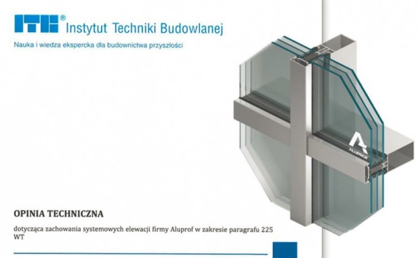 Jakość potwierdzona badaniami – systemy słupowo-ryglowe od Aluprof z pozytywną opinią Instytutu Techniki Budowlanej - INFBusiness