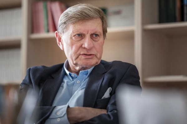 Prof. Leszek Balcerowicz skrytykował obietnice wyborcze Koalicji Obywatelskiej /Mirosław Stelmach /Reporter