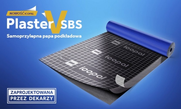 Samoprzylepna papa podkładowa Plaster V SBS – nowość marki Icopal - INFBusiness