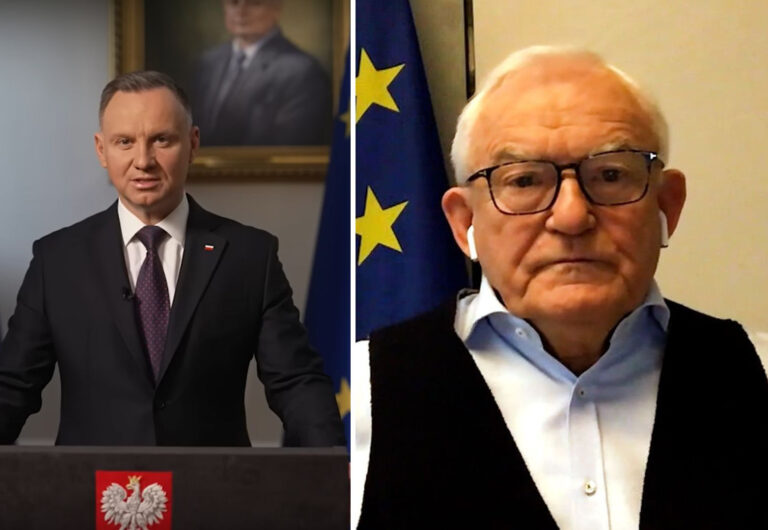 Leszek Miller o orędziu Andrzeja Dudy: Na ścianie Kaczyński, godło poniżej pasa - INFBusiness