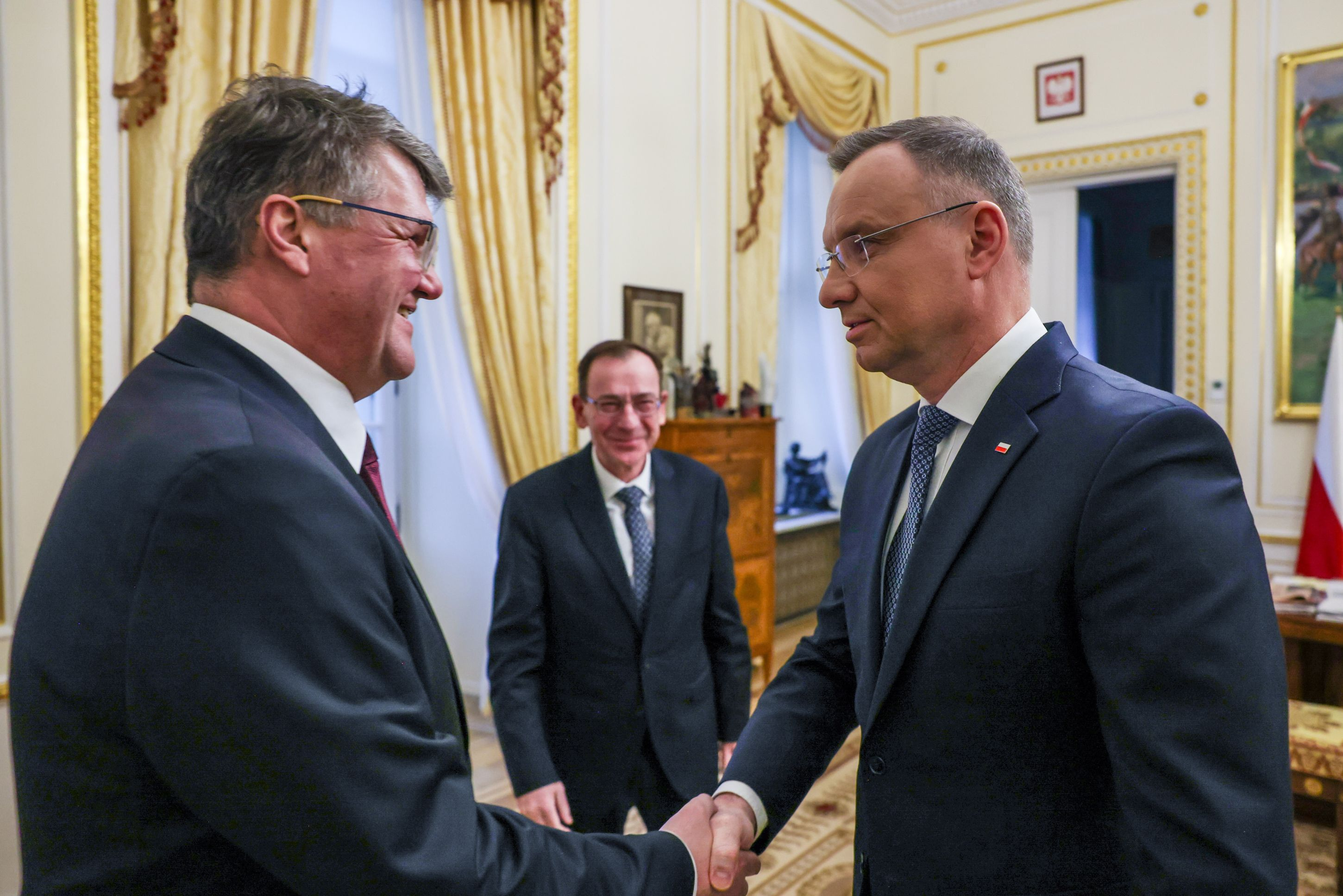 Prezydent Andrzej Duda spotkał się z Mariuszem Kamińskim i Maciejem Wąsikiem - INFBusiness