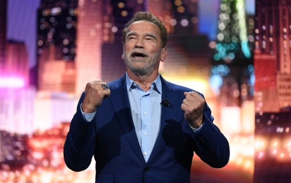 Arnold Schwarzenegger został zatrzymany na lotnisku w Monachium /AFP