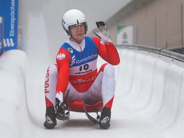 Polski saneczkarz Mateusz Sochowicz