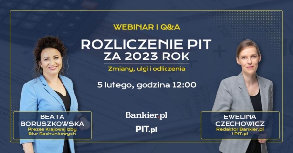 Dzień z rozliczeniem PIT za 2023 rok na Bankier.pl. Specjalne wydanie serwisu 5 lutego - INFBusiness