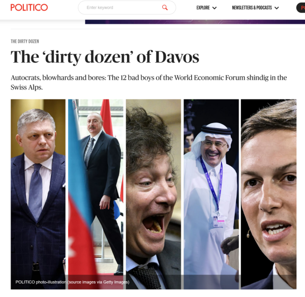 Politico: Andrzej Duda w "parszywej dwunastce" Forum w Davos - INFBusiness