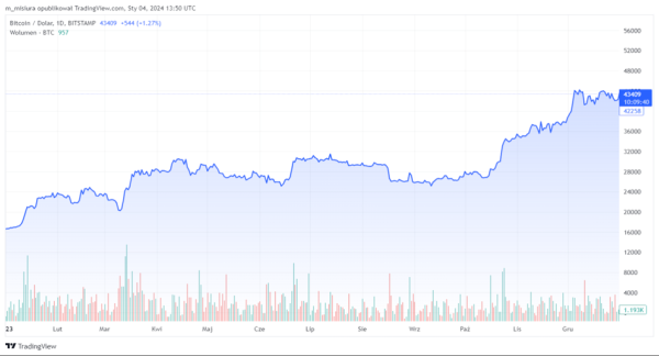 Umarł król, niech żyje bitcoin ETF? Rynek kryptowalut w 2023 i 2024 r. - INFBusiness