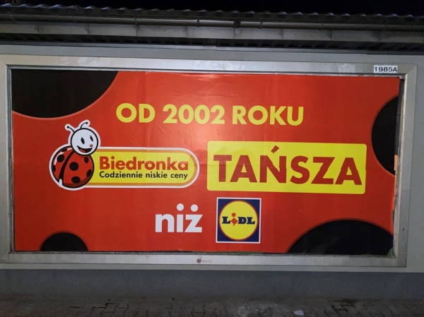 Lidl pozywa Biedronkę. Sieć ma kłopoty przez używanie hasła widocznego na zdjęciu / Przemysław Terlecki /INTERIA.PL /