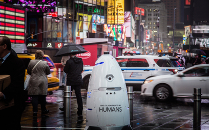 Wprowadzony z wielką pompą robot miał pilnować porządku i pomagać mieszkańcom Nowego Jorku