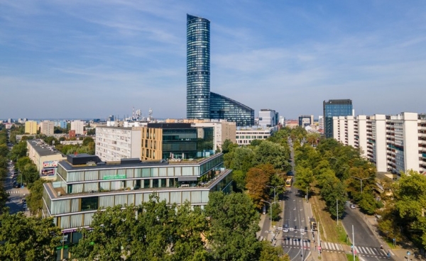 Sky Tower liczy 212 metrów wysokości. /Tomasz Jastrzębowski /Reporter