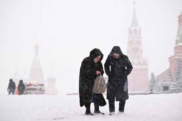 Plac Czerwony w Moskwie, luty 2024 r. /Natalia Kolesnikova /AFP