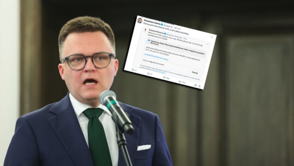 Szymon Hołownia chciał pochwalić się spełnieniem obietnicy. "To manipulacja"