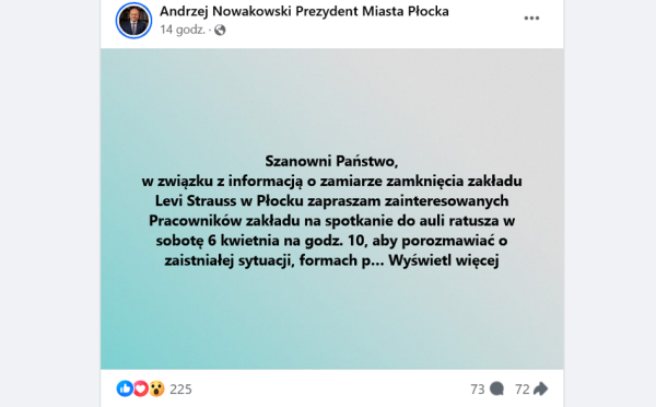 Koniec produkcji kultowych jeansów w Polsce. Firma zamyka zakład - INFBusiness