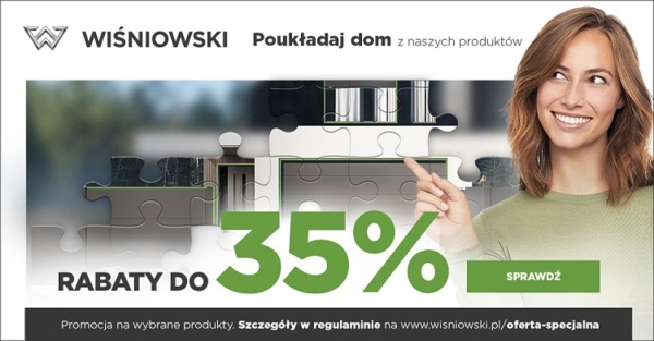 Poukładaj dom z produktów WIŚNIOWSKI - INFBusiness