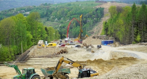 30 proc. budowanej trasy S19 stanowią estakady /GDDKiA / materiały prasowe /