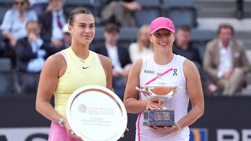 Aryna Sabalenka i Iga Świątek