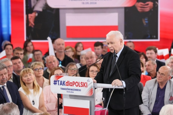 Prezes PiS Jarosław Kaczyński /Marian Zubrzycki /PAP