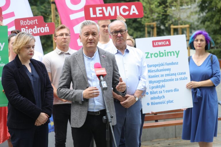 Lewica zawiesiła kampanię. „Nie chcemy, by śmierć była wykorzystywana politycznie” - INFBusiness