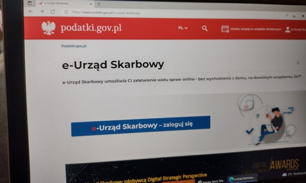 Przywrócono działanie strony e-Urzędu Skarbowego