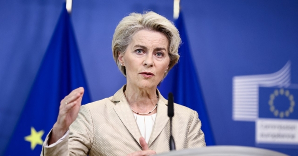 Ursula von der Leyen /KENZO TRIBOUILLARD /AFP