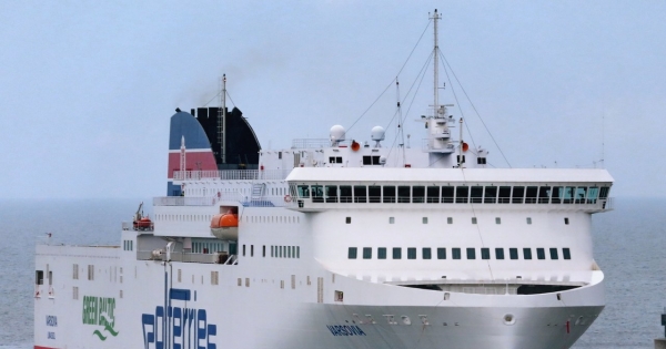 Ze Świnoujścia do Ystad w Szwecji wypłynął nowy prom Varsovia Polskiej Żeglugi Bałtyckiej Polferries / X / Polferries /