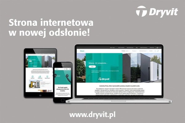 Strona internetowa marki Dryvit już dostępna w nowej odsłonie - INFBusiness