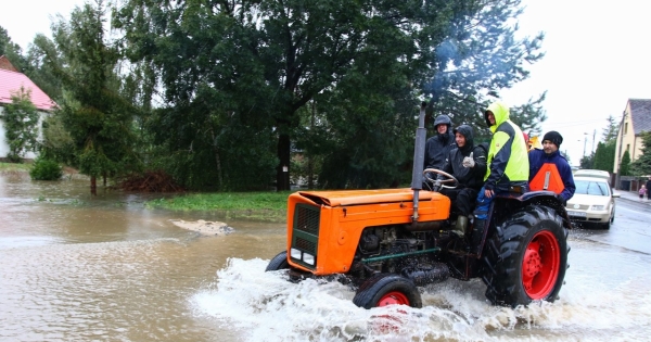 Powódź. Dramat rolników, ulewy zalewają pola /Krzysztof Świderski /PAP