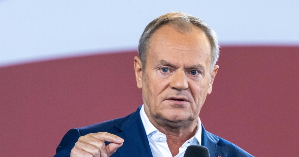 Premier Donald Tusk /Andrzej Iwańczuk /Reporter