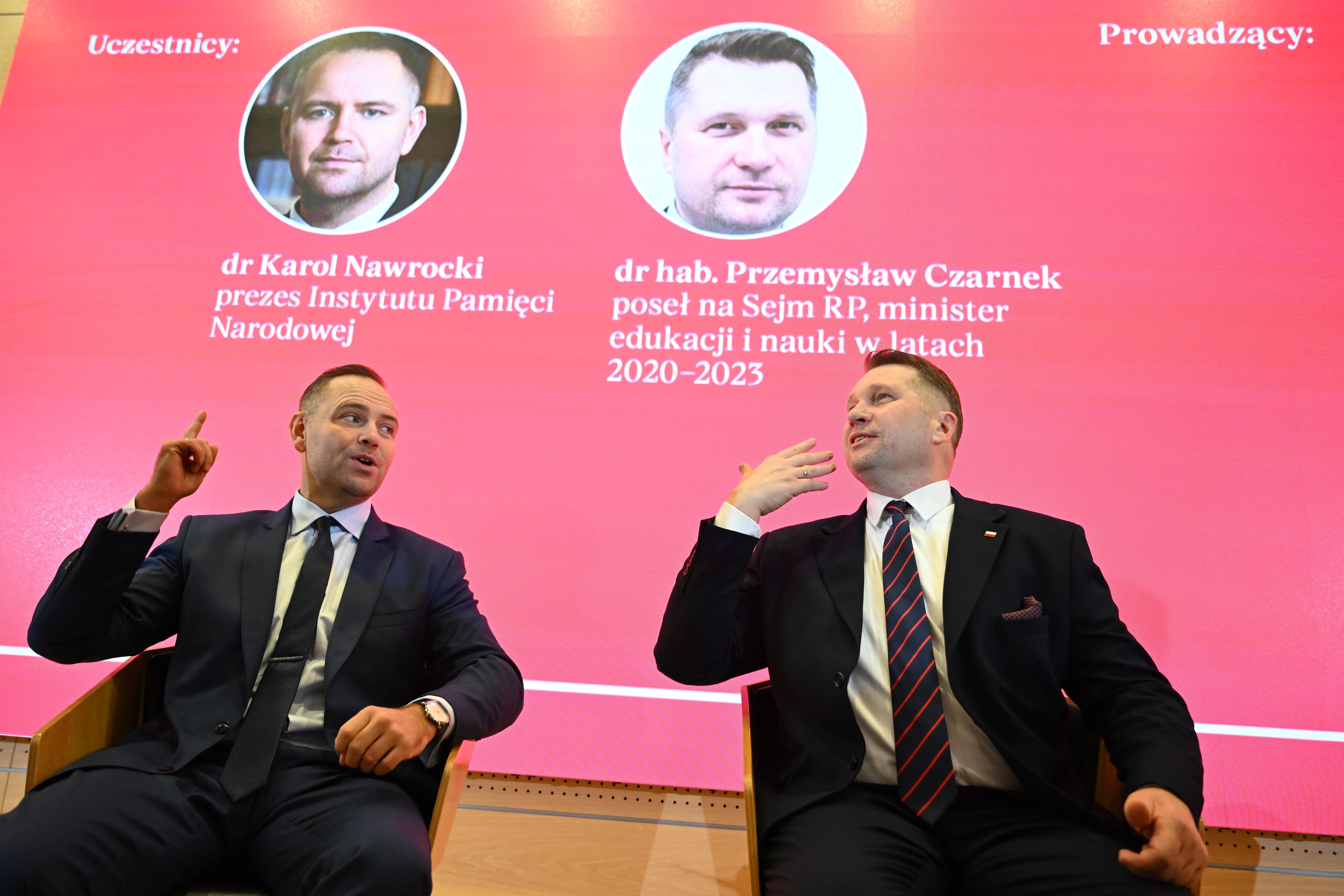 Czarnek i Nawrocki. Co oznacza debata potencjalnych kandydatów PiS na prezydenta? - INFBusiness