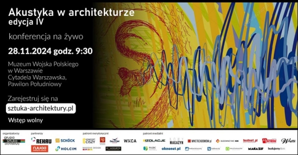 Konferencja „Akustyka w architekturze IV”. Jak projektować, by akustyka szła w parze z architekturą? - INFBusiness