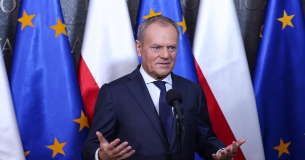 Premier Donald Tusk / 	Leszek Szymański    /PAP