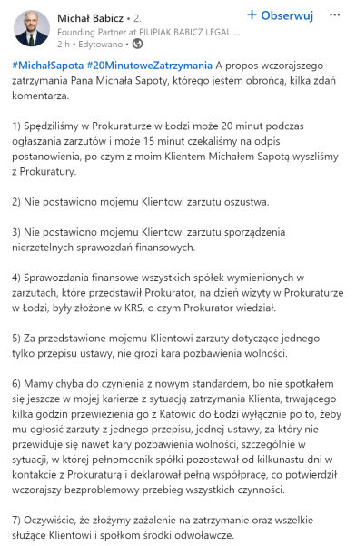 Znany deweloper z zarzutami. Jego spółka ma miliard złotych długu - INFBusiness