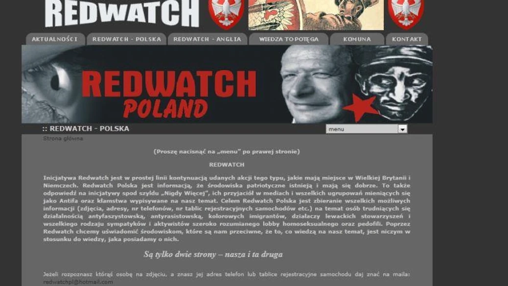 Budząca wiele kontrowersji strona Redwatch zniknęła z internetu - INFBusiness