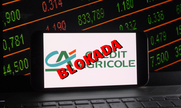 Bank blokuje konta? Klienci skarżą się na Credit Agricole