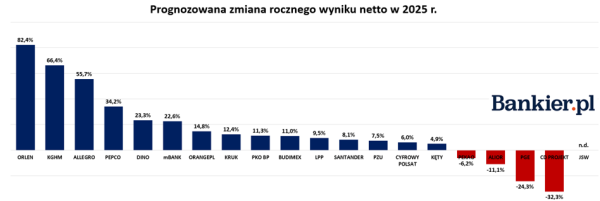 Analitycy prognozują: Orlen z największym wzrostem zysku w 2025 r. - INFBusiness