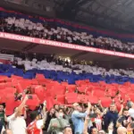 Euroliga: Wstrząsające sceny na meczu w Belgradzie. Serbowie wspierają Rosjan – Koszykówka