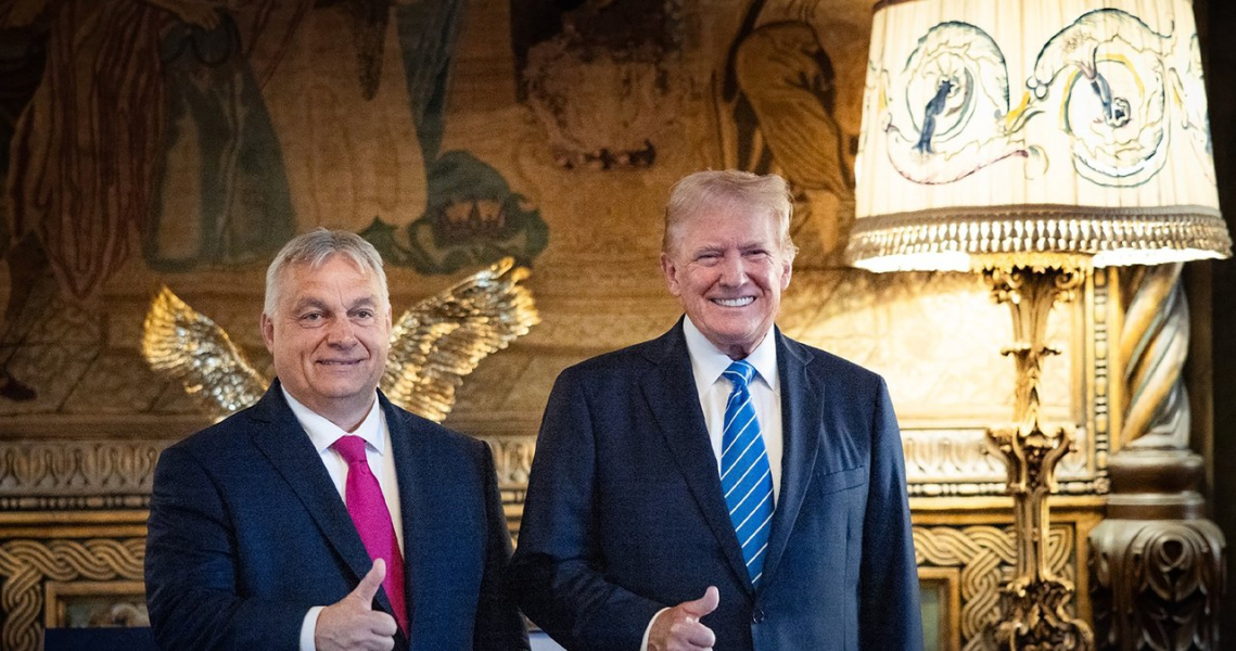 Viktor Orban chce porozumienia gospodarczego Węgier z USA /HANDOUT / X ACCOUNT OF HUNGARY'S PRIME MINISTER VIKTOR ORBAN @PM_ViktorOrban /AFP