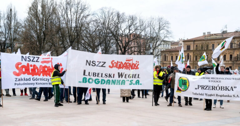 Górnicy protestowali. Przygotowali specjalną listę dla Donalda Tuska - INFBusiness