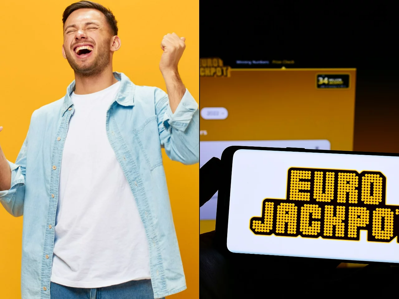 Radość z wygranej w Eurojackpot