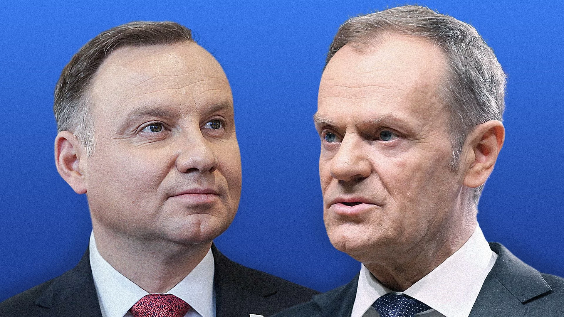 Andrzej Duda i Donald Tusk