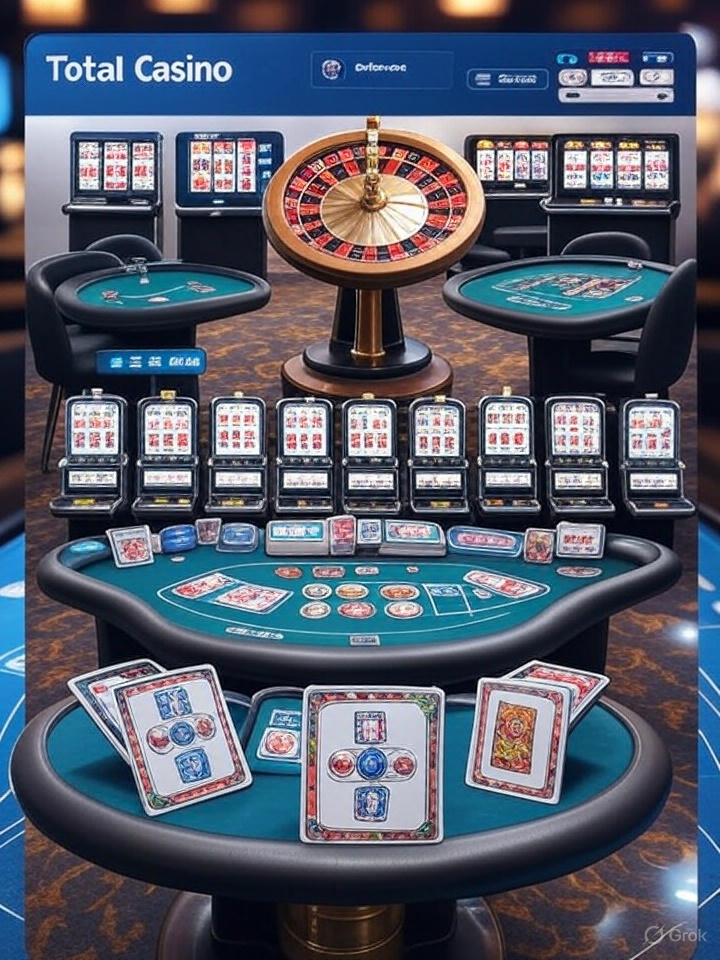 Świat gier w Total casino