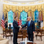 Sondaż: Czy spotkanie Karola Nawrockiego z Donaldem Trumpem wpłynie na wynik wyborów?
