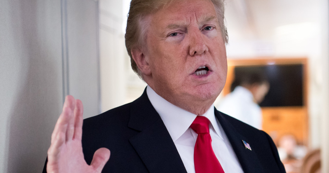 Donald Trump, prezydent USA /SAUL LOEB /AFP