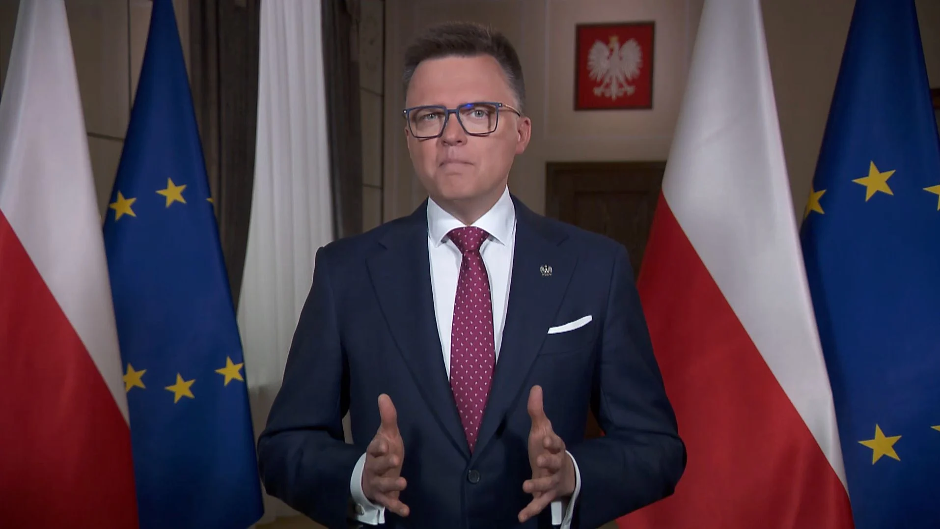 „Oddajcie ważny głos”. Marszałek Sejmu w orędziu apeluje o udział w wyborach - INFBusiness