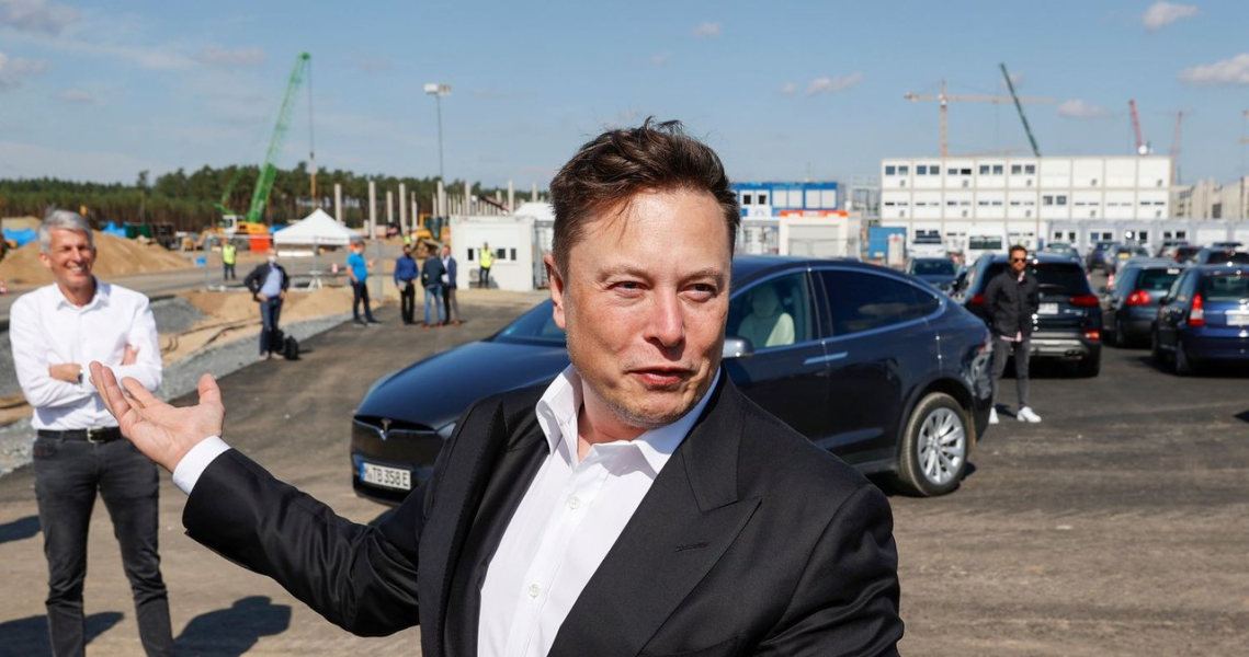 Elon Musk /ODD ANDERSEN /AFP