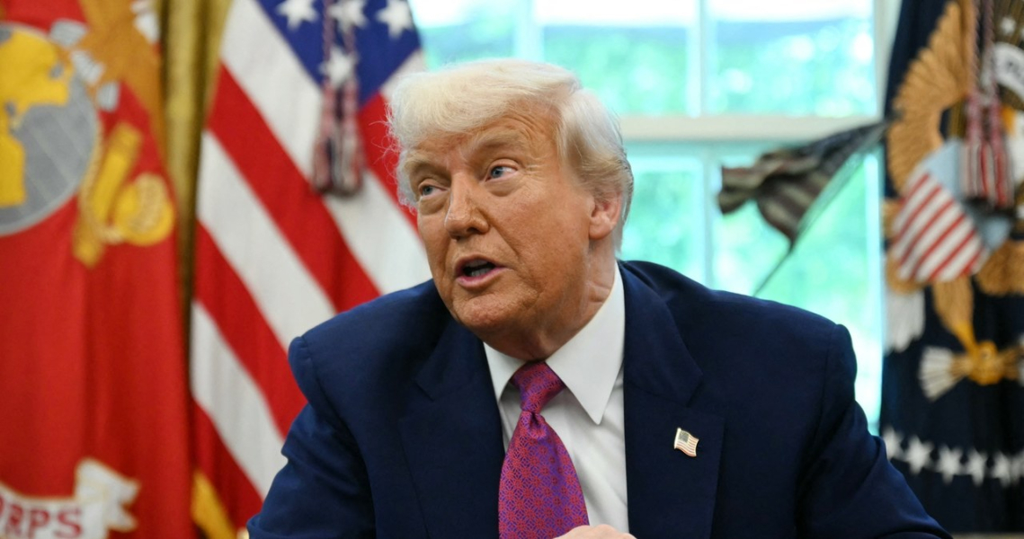 Prezydent USA Donald Trump /JIM WATSON /AFP